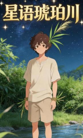 短剧《星语琥珀川》海报