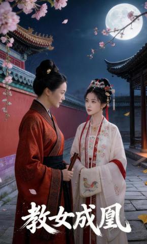 短剧《教女成凰》海报