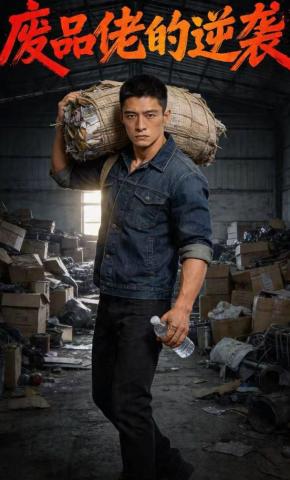 短剧《废品佬的逆袭》海报