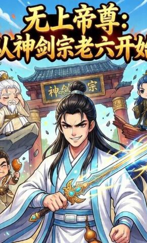 短剧《无上帝尊：从神剑宗老六开始》海报