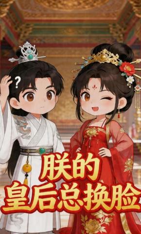 短剧《朕的皇后总换脸》海报