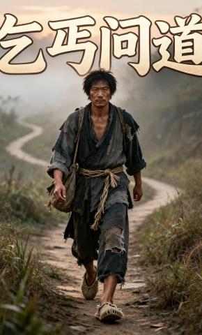 短剧《乞丐问道》海报