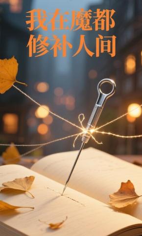 短剧《我在魔都修补人间》海报