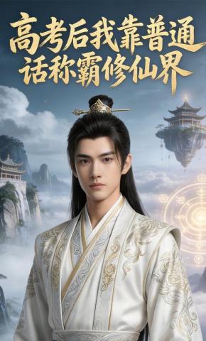 短剧《高考后我靠普通话称霸修仙界》海报