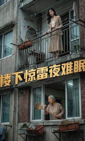 短剧《楼下惊雷夜难眠》海报