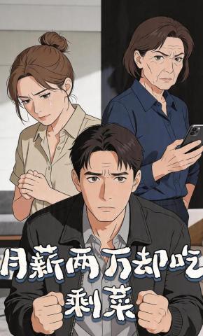 短剧《月薪两万却吃剩菜》海报