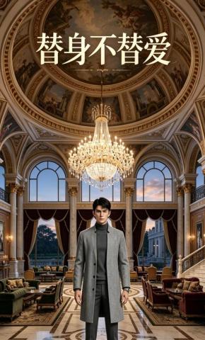 短剧《替身不替爱》海报