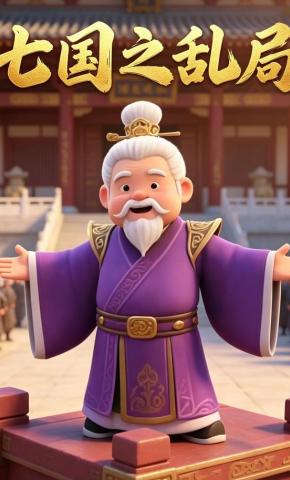 短剧《七国之乱局》海报
