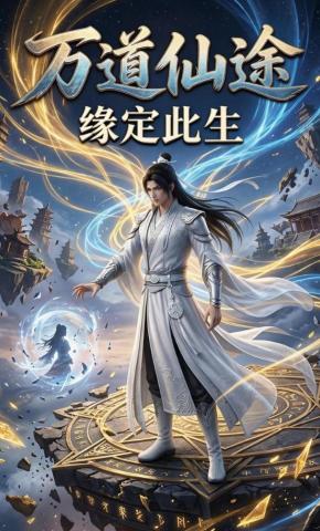 短剧《万道仙途缘定此生》海报