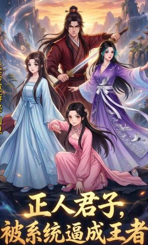 短剧《天殇遨游修仙界：正人君子，被系统逼成王者》海报