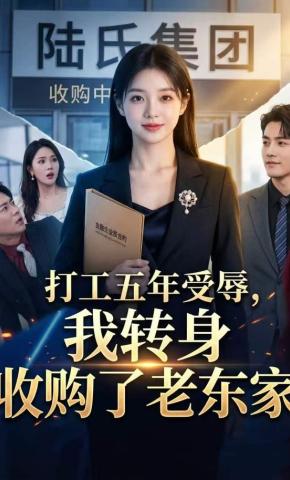 短剧《打工五年受辱，我转身收购了老东家》海报