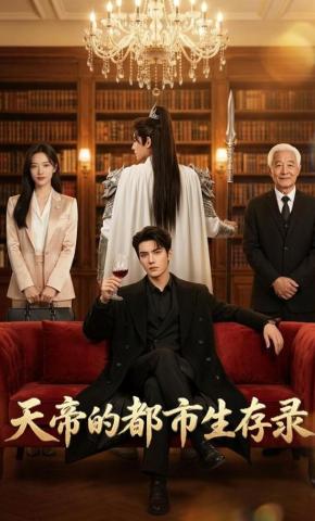 短剧《天帝的都市生存录》海报