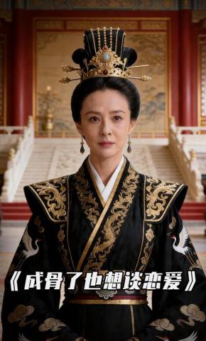 短剧《成骨了也想谈恋爱》海报