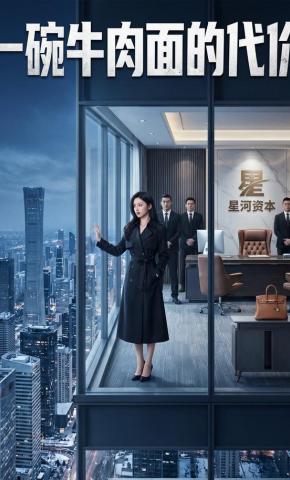 短剧《一碗牛肉面的代价》海报