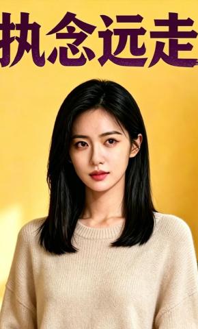 短剧《执念远走》海报