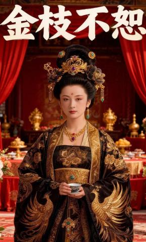 短剧《金枝不恕》海报