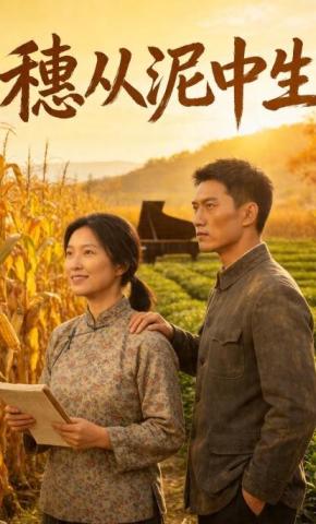 短剧《穗从泥中生》海报
