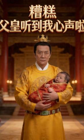 短剧《糟糕,父皇听到我心声啦》海报