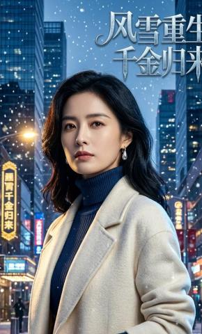 短剧《风雪重生千金归来》海报