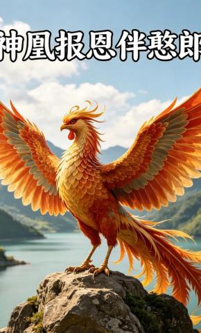短剧《神凰报恩伴憨郎》海报