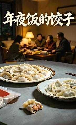 短剧《年夜饭的饺子》海报