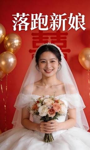 短剧《落跑新娘》海报
