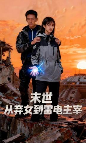 短剧《末世从弃女到雷电主宰》海报