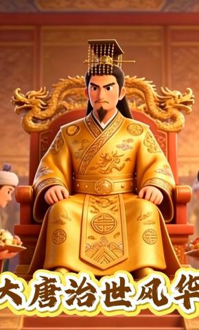 短剧《大唐治世风华》海报