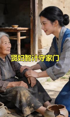 短剧《贤妇智计守家门》海报