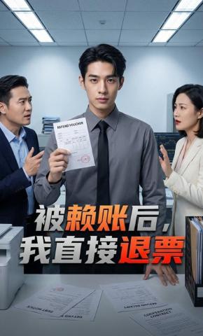 短剧《被赖账后，我直接退票》海报