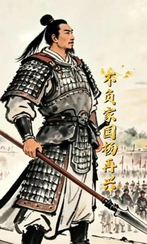 短剧《不负家国杨再兴》海报