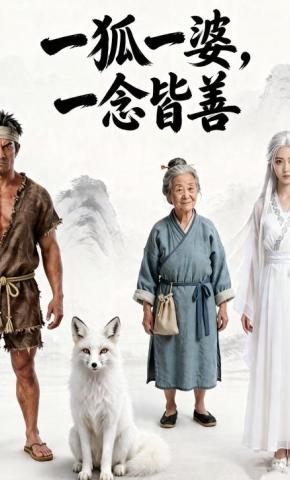 短剧《一狐一婆，一念皆善》海报