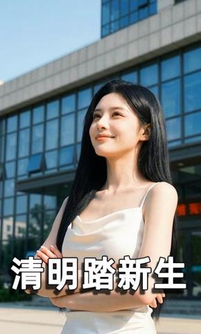 短剧《清明踏新生》海报