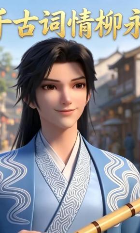 短剧《千古词情柳永》海报