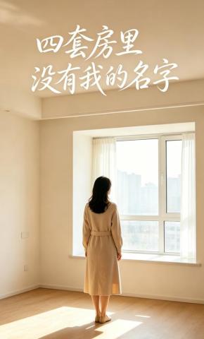 短剧《四套房里没有我的名字》海报