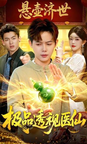 短剧《极品透视医仙》海报