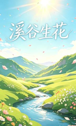 短剧《溪谷生花》海报