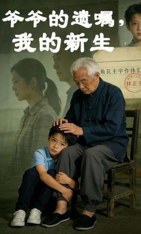 短剧《爷爷的遗嘱，我的新生》海报