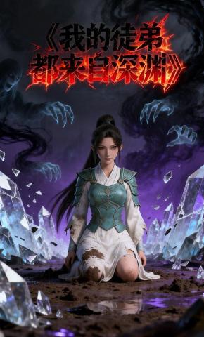 短剧《我的徒弟都来自深渊》海报