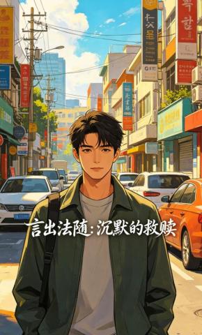 短剧《言出法随：沉默的救赎》海报