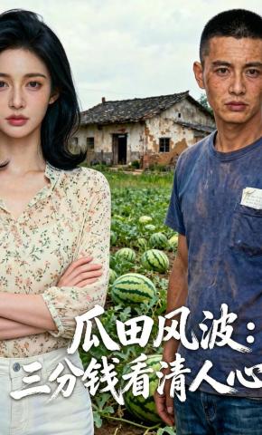 短剧《瓜田风波：三分钱看清人心》海报