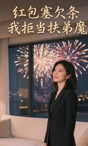 短剧《红包塞欠条，我拒当扶弟魔》海报