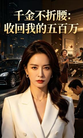 短剧《千金不折腰：收回我的五百万》海报