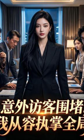 短剧《意外访客围堵，我从容执掌全局》海报