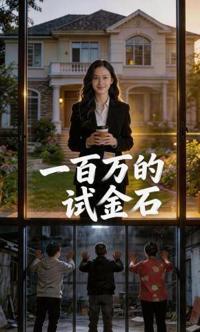短剧《一百万的试金石》海报