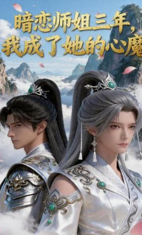 短剧《暗恋师姐三年，我成了她的心魔》海报