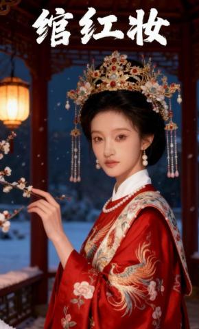 短剧《绾红妆》海报