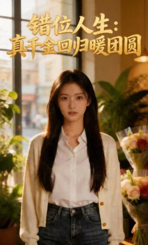 短剧《错位人生：真千金回归暖团圆》海报