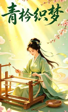 短剧《青柃织梦》海报