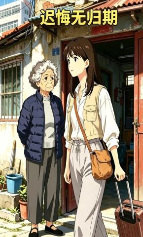 短剧《迟悔无归期》海报